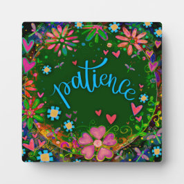 Motiverande Blommigt lyssnar på patientinspiration