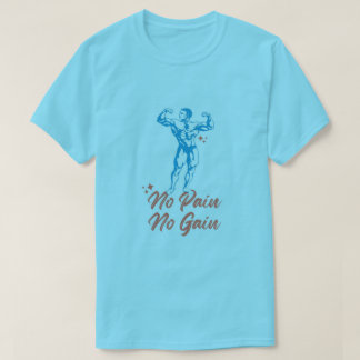 Motiverande Bodybuilding Design T-shirt