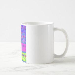Motiverande, brant "Eat Kärlek & Play"-utskrift Kaffemugg