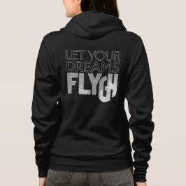 Motiverande Citat Dragkedja Huva för Kvinnor T Shirt