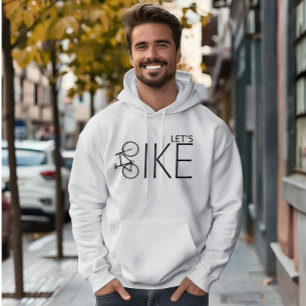 Motiverande Citat för Cyklist - Rolig Cykling Hoodie