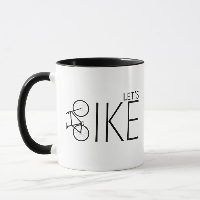 Motiverande Citat för Cyklist - Rolig Cykling  Mugg (Vänster)