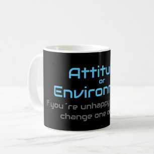 Motiverande citat för din psykiska hälsa kaffemugg