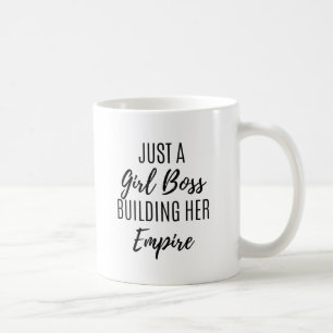 Motiverande citat för Girl Bosses Kvinnor Kaffemugg