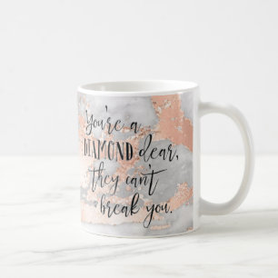 Motiverande citat för Girl Bosses Kvinnor Kaffemugg
