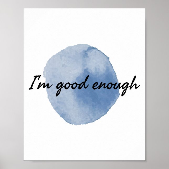 Motiverande citat för livsuppskattning poster (Framsidan)