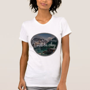 Motiverande citat för positiva vibes t shirt