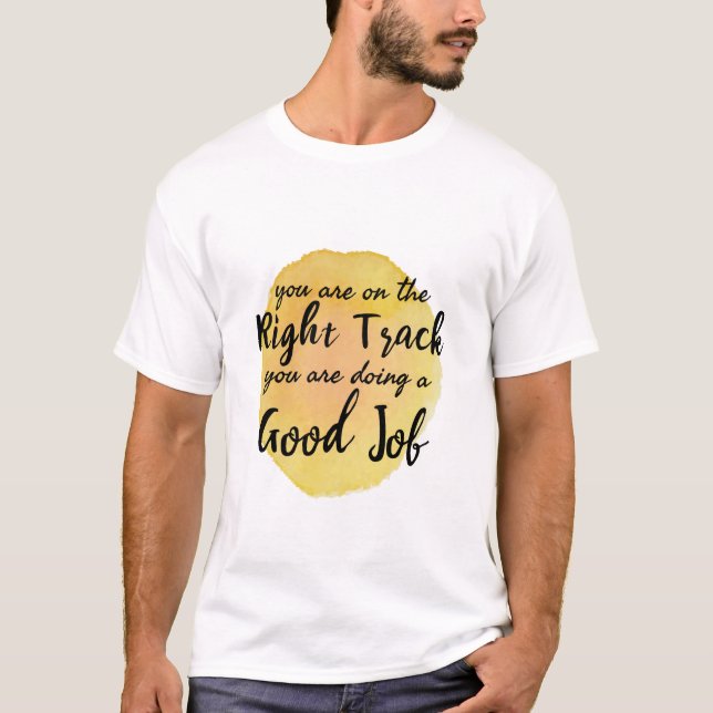 Motiverande citat för självvård t shirt (Framsida)
