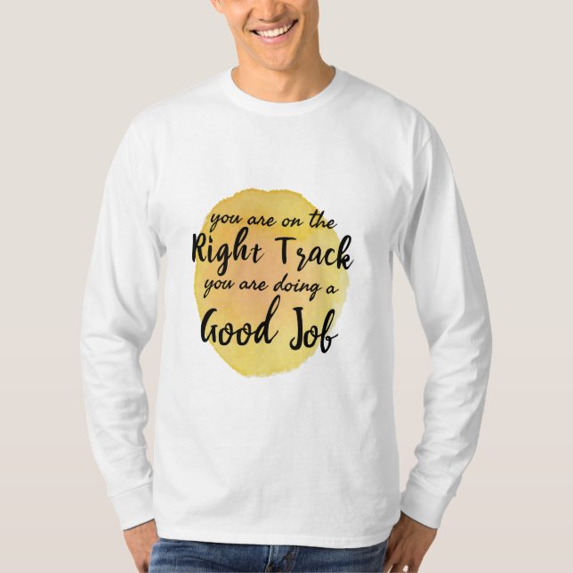 Motiverande citat för självvård t shirt (Framsida)