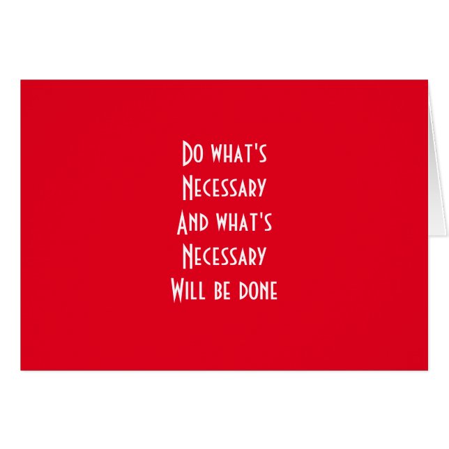 Motiverande citat hälsningskort (Framsidan Horizontal)