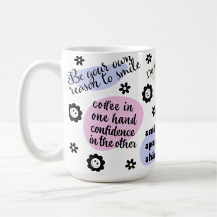Motiverande citat - inspirerande 3D Mugg