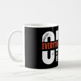 Motiverande citat kaffemugg