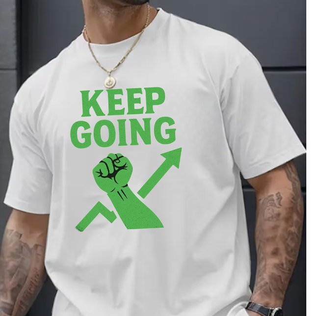 Motiverande Citat Män T Shirt (Skapare uppladdad)