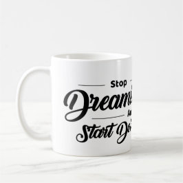 Motiverande citat-mugg med örn kaffemugg