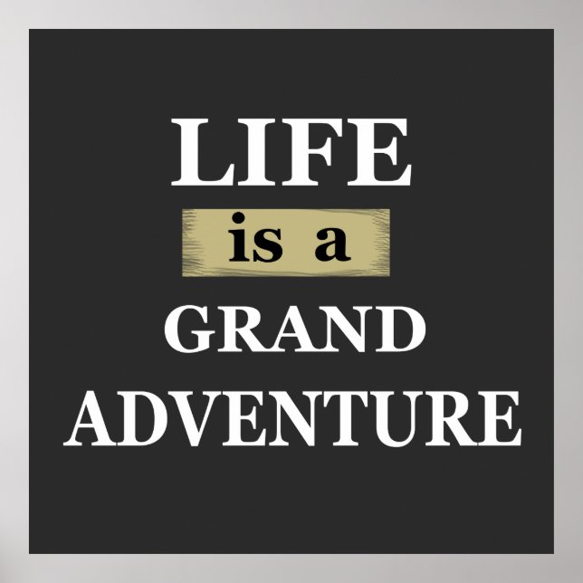 Motiverande citat om livet ord poster (Framsidan)