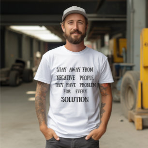 Motiverande citat om livet t shirt