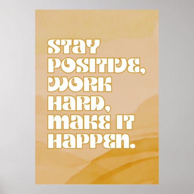 Motiverande Citat Poster (Framsidan)