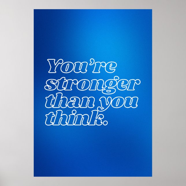 Motiverande Citat Poster (Framsidan)