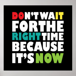 Motiverande citat poster