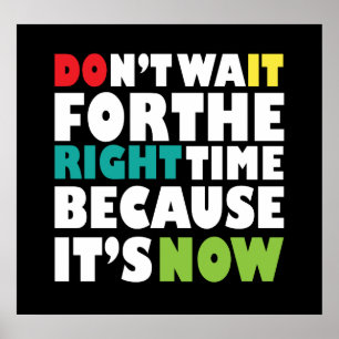 Motiverande citat poster