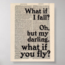 Motiverande citat rum poster