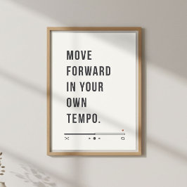 Motiverande citat väggkonst, tillväxttänkande poster