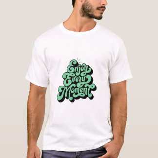 Motiverande citattecken design t-shirt