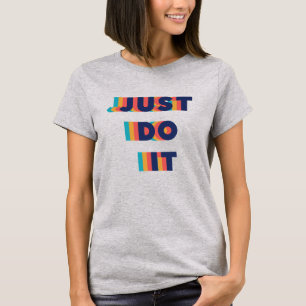 Motiverande citattecken för Nice-text T Shirt