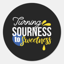 Motiverande citattecken från surt till sötat