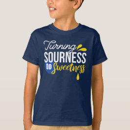 Motiverande citattecken från surt till sötat t shirt