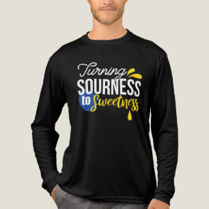 Motiverande citattecken från surt till sötat t shirt