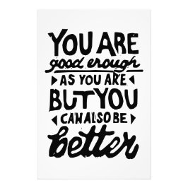 Motiverande citattecken - Lino-utskrift Fototryck