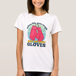 Motiverande citattecken när livstid får Tuff T Shirt