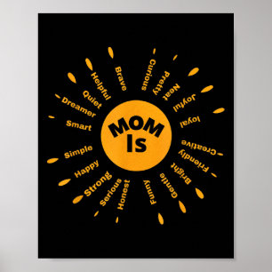 Motiverande citattecken - positiv talande Lif Poster