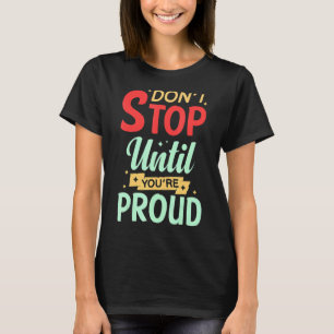 Motiverande citattecken - positiv talande Lif T Shirt