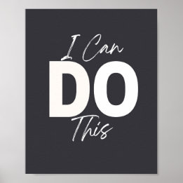 Motiverande citattecken Poster