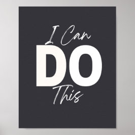 Motiverande citattecken Poster