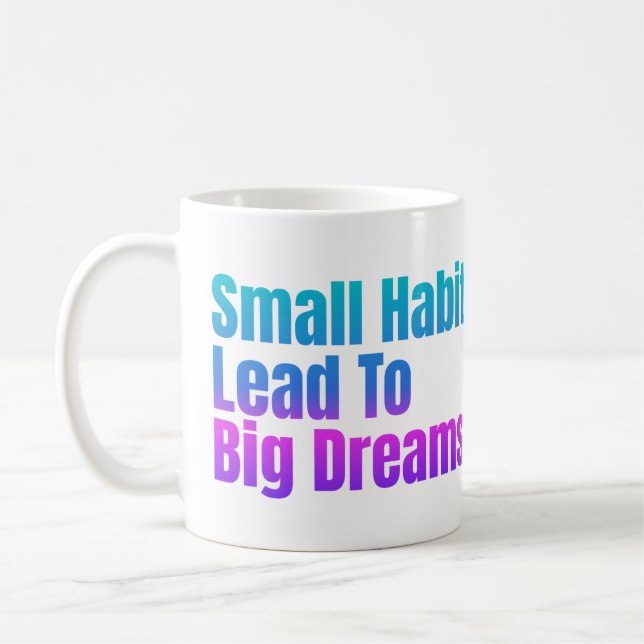 Motiverande citatteckenFärga små textmiljöer Kaffemugg (Vänster)