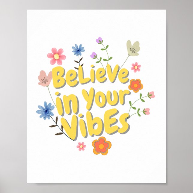 Motiverande citatteckning poster (Framsidan)