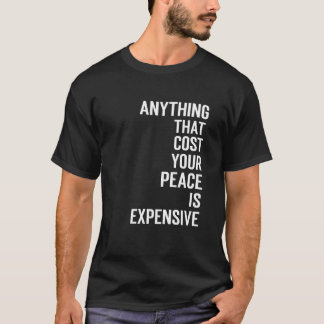 Motiverande citattext - unisex text t shirt