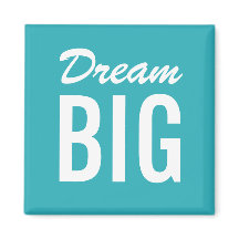 Motiverande citatturism, minimalistisk magnet