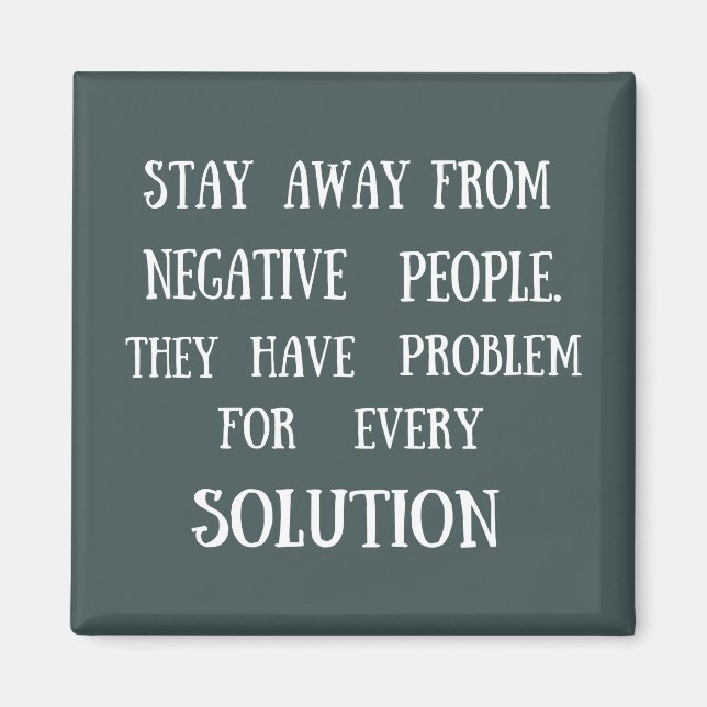 Motiverande citerar lustigt liv ord magnet (Framsidan)