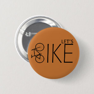 Motiverande cykelcitat knapp