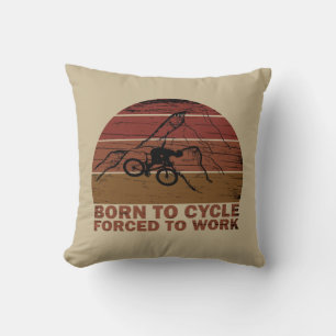 Motiverande cykelcitat kudde