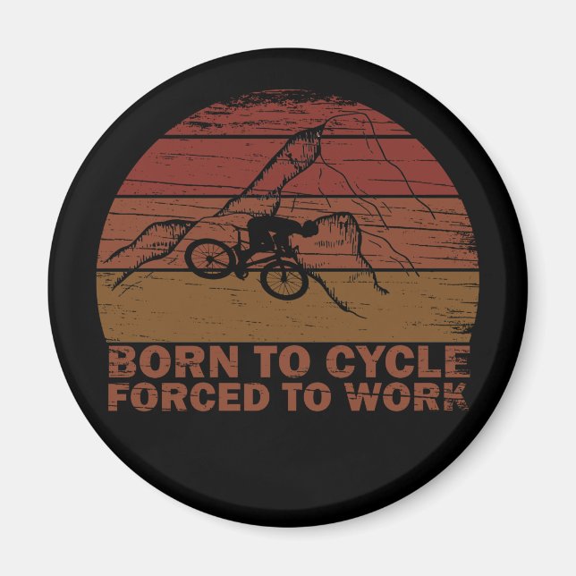 Motiverande cykelcitat magnet (Framsidan)
