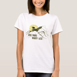 Motiverande cykelcitat t shirt