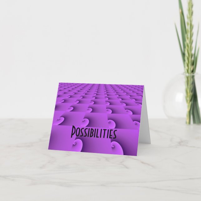 Motiverande design - Möjligheter Kort (Framsida)
