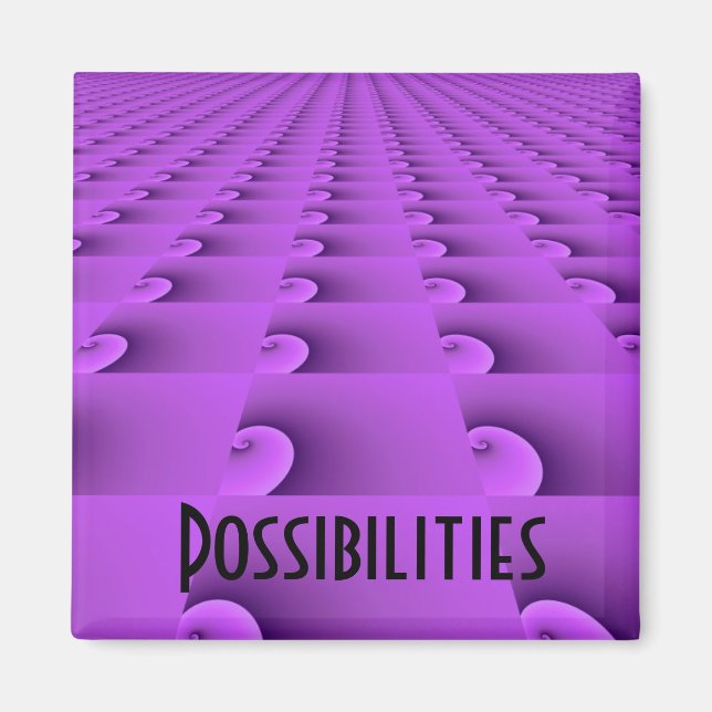 Motiverande Design - Möjligheter Magnet (Framsidan)