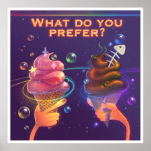 Motiverande digital konst som poster