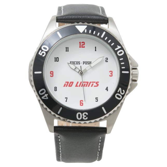 Motiverande Fitness Armbandsur (Framsida)